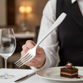 Stainless Steel Dessert Fork for Elegant Dining (Pack of 12)