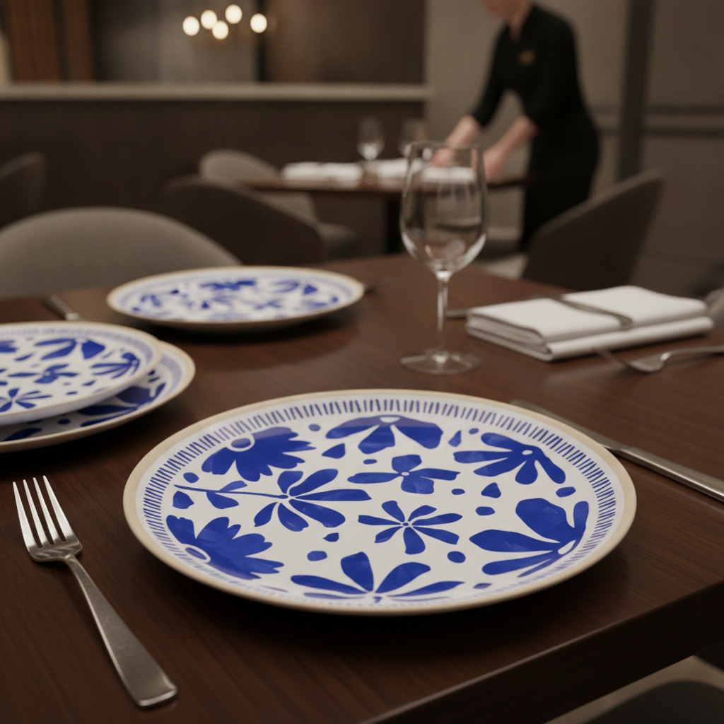Melamine Round Plate 270mm for Catering & Hospitality