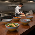 Melamine Deep Serving Bowls 285mm for Creative Buffets (Pack of 4)