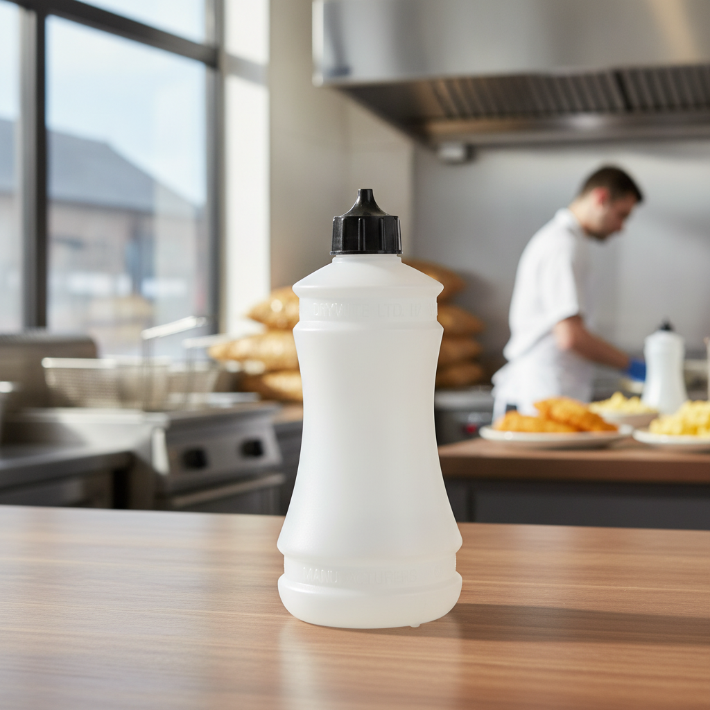 Plastic Vinegar Shaker 175mm for Fish and Chip Restaurants