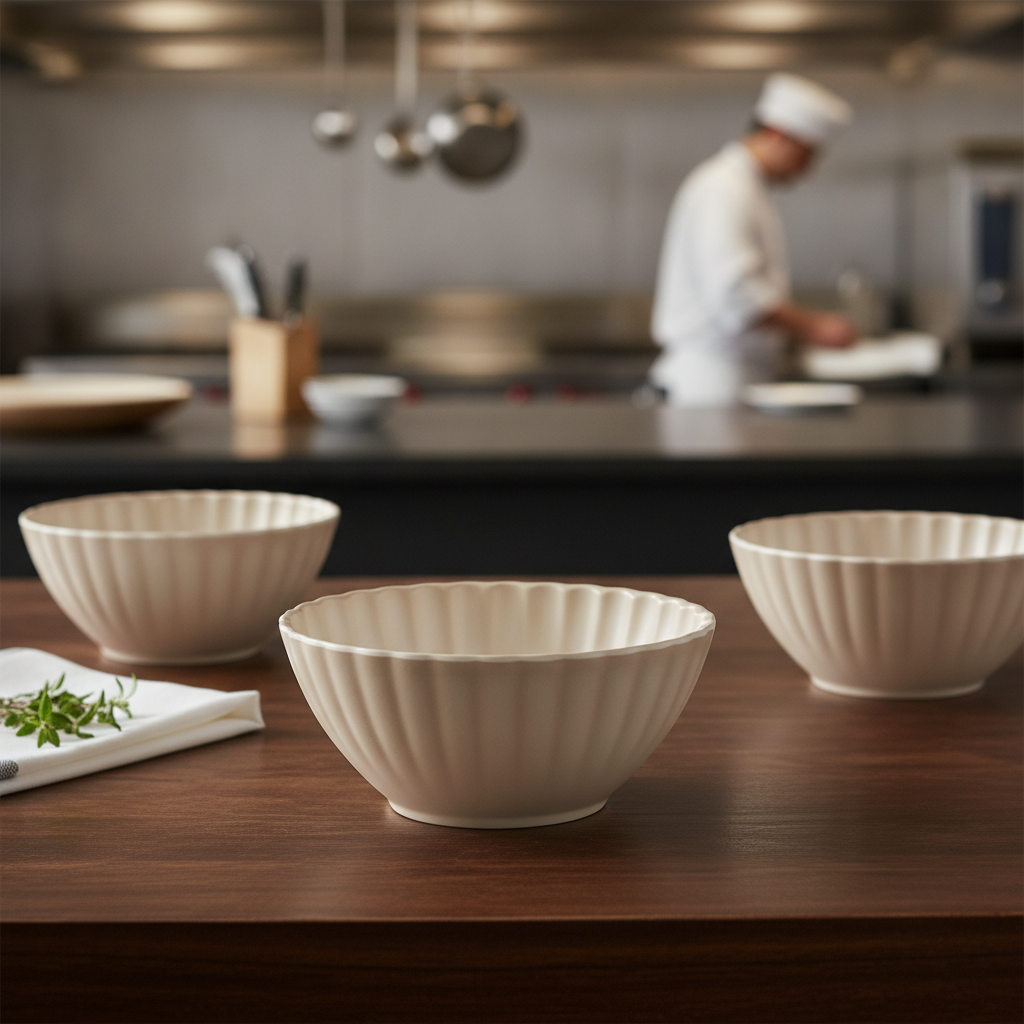 Melamine Bowl 190mm for Buffet and Tabletop Presentations