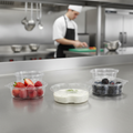 Clear rPET Deli Pot Inserts 99ml for Sauces & Fresh Fruit (Pack of 2000)