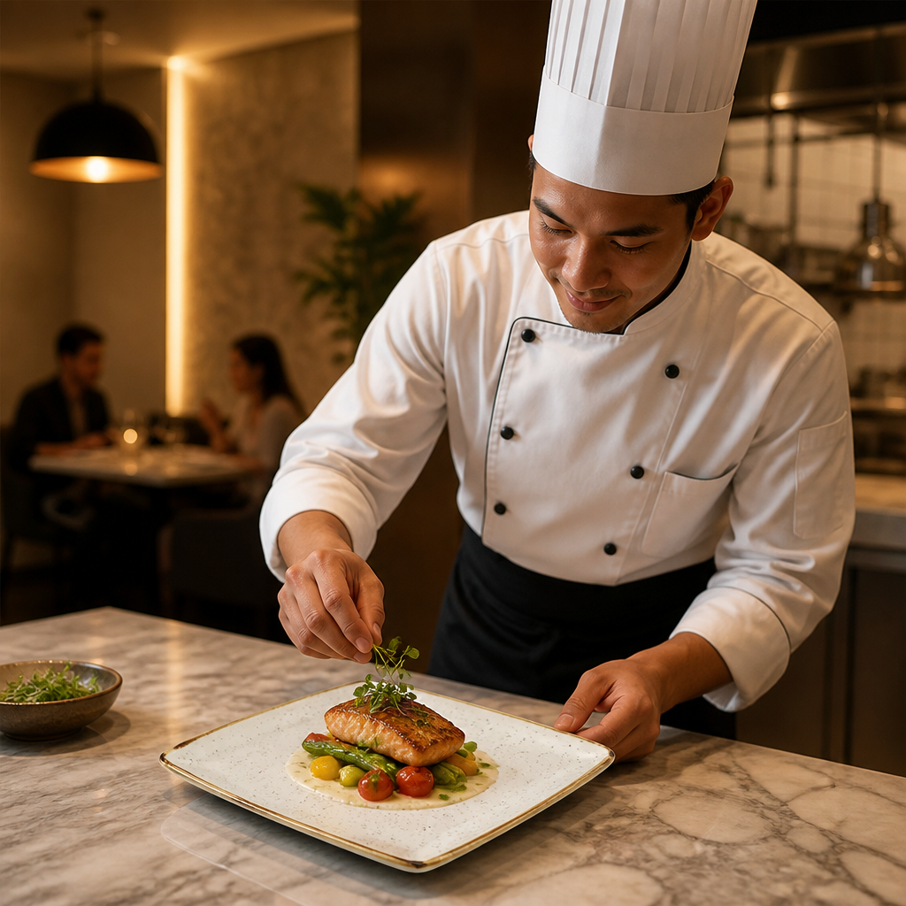 Deep Square Plate White Vitrified Ceramic for Dining (Pack of 6)
