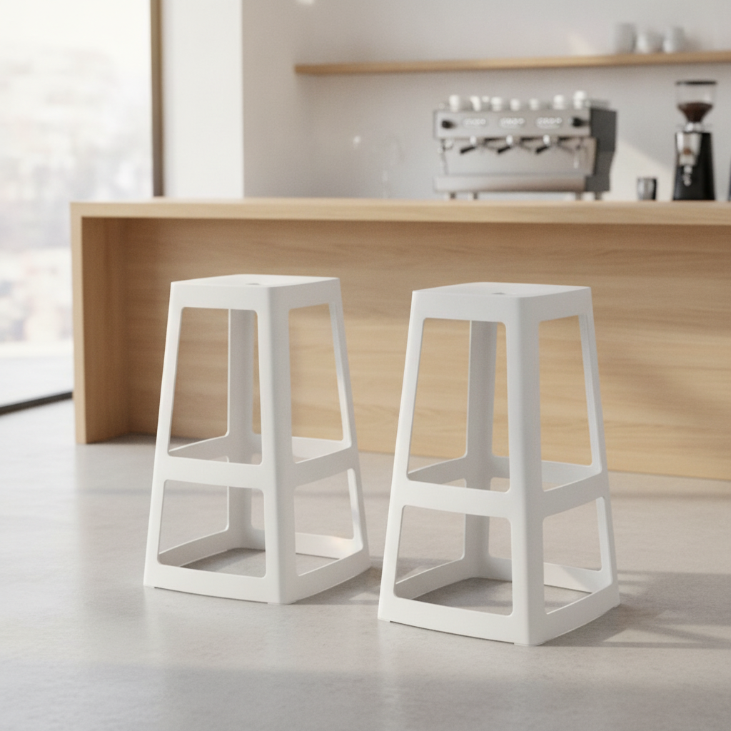 Polypropylene High Stools 750mm for Indoor & Outdoor Use (Pack of 2)