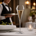 Glass Champagne Flutes 200ml for Elegant Celebrations (Pack of 24)