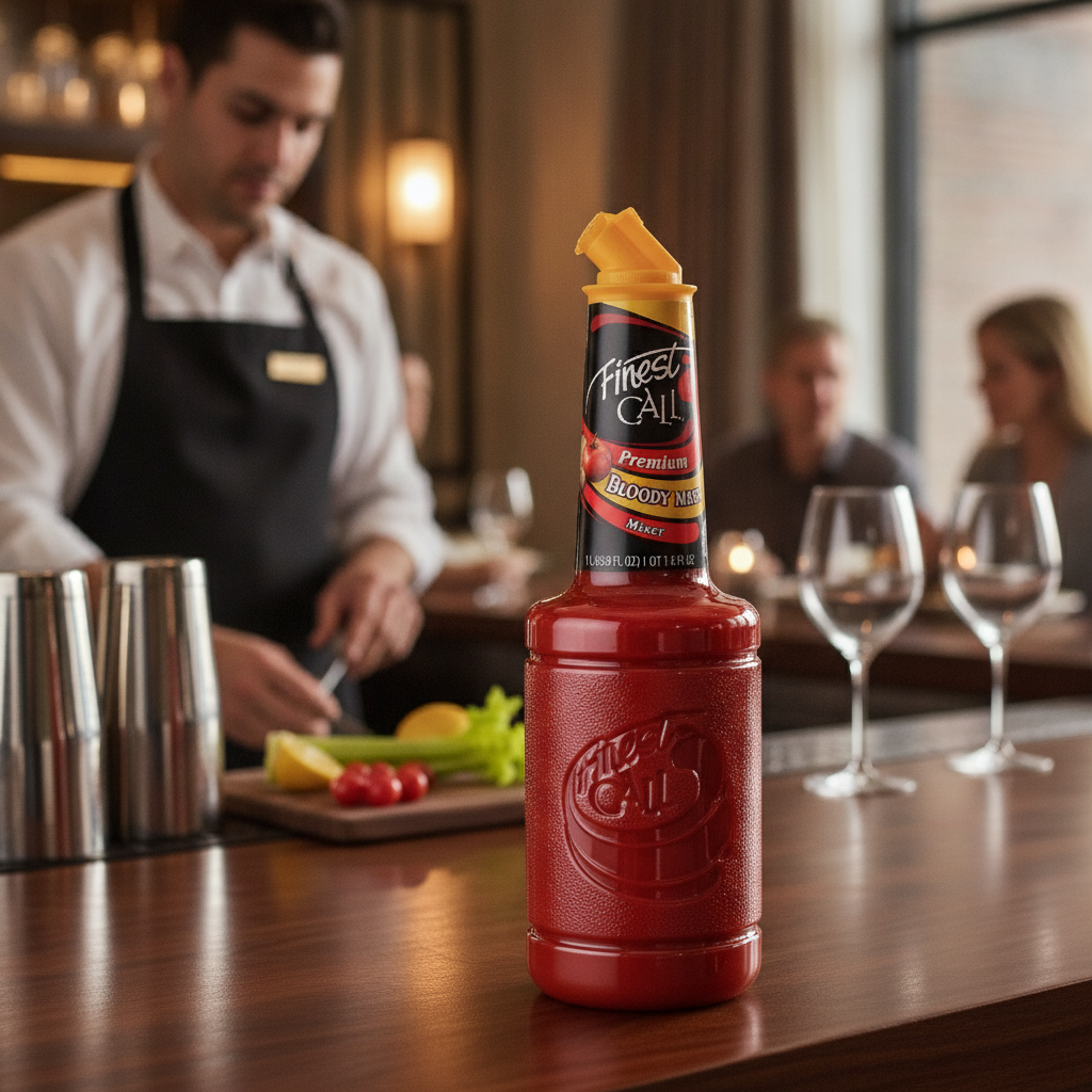 Bloody Mary Mix 1L Made with Tomato Juice for Bars & Pubs