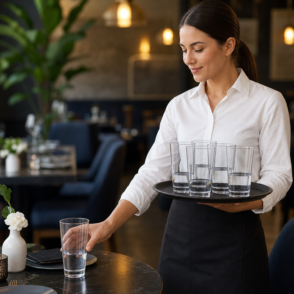 Polycarbonate Stacking Hi Ball Tumblers 420ml for Hospitality (Pack of 6)